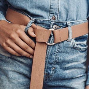 B-Low the Belt Vegan Leather Mia Wrap Gold O Ring